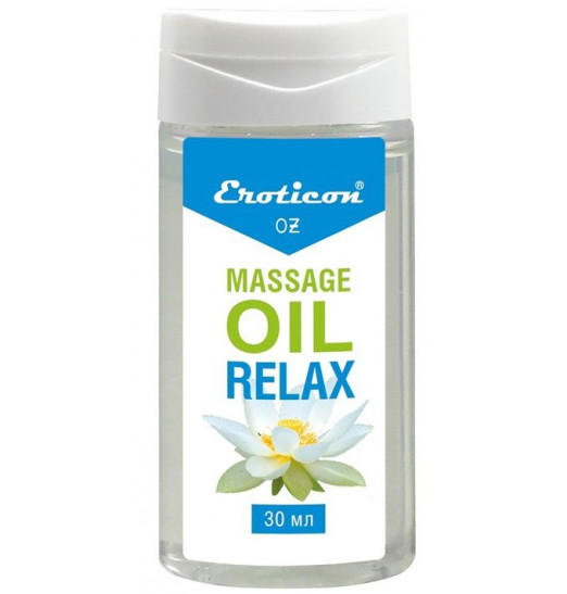 Массажное масло Relax с ароматом лаванды и иланг-иланга - 30 мл.