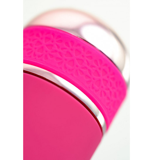 Розовый нереалистичный мини-вибратор Mastick Mini - 13 см.