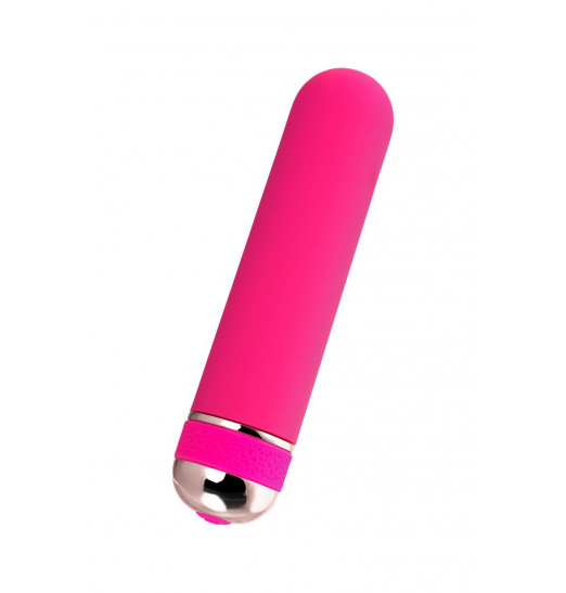 Розовый нереалистичный мини-вибратор Mastick Mini - 13 см.