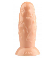 Телесный анальный стимулятор - 17,5 см.