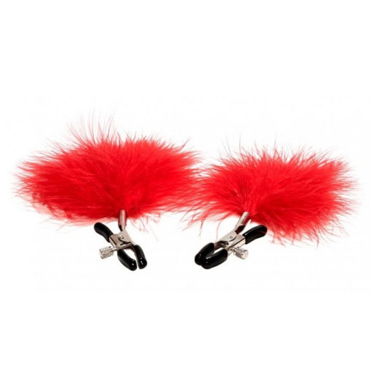 Эротический набор БДСМ из 6 предметов в красном цвете