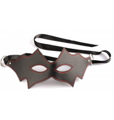 Большой набор БДСМ из 7 предметов в черно-красном исполнении