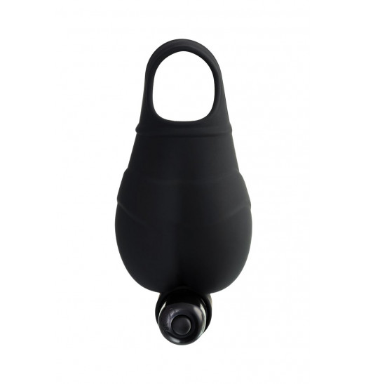 Чехол для мошонки с эрекционным кольцом и вибрацией Attraction Erotist