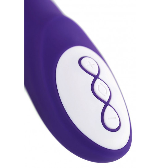 Нереалистичный фиолетовый вибратор SYRIN - 21 см. Нереалистичный фиолетовый вибратор SYRIN - 21 см.