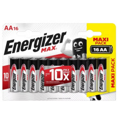 Батарейки Energizer MAX AA/LR6 1.5V - 16 шт.