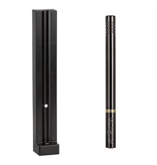 Черный ультратонкий вибромассажер Hidden Pleasures