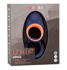 Набор из двух синих эрекционных колец Link Up Verge