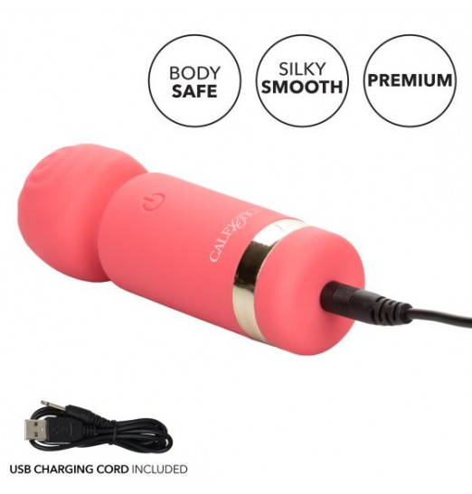 Розовый мини-вибромассажер #ExciteMe - 9,5 см.