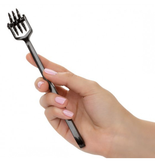 Черное колесо Вартенберга Trio Pleasure Wheel - 18 см.