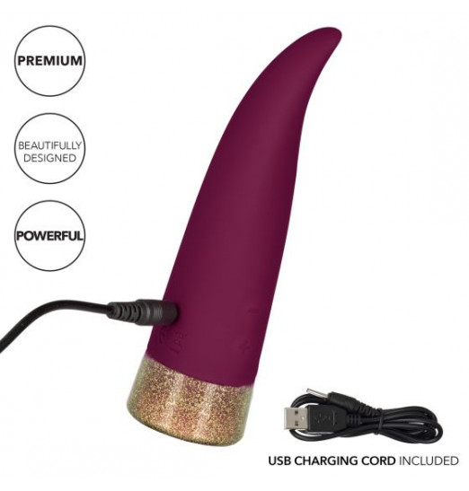 Фантазийный вибромассажер Starstruck Fling - 14 см.