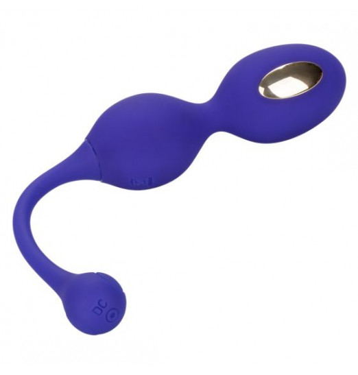 Фиолетовые виброшарики с электростимуляцией Impulse Intimate E-Stimulator Dual Kegel