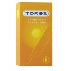 Текстурированные презервативы Torex  Ребристые  - 12 шт.