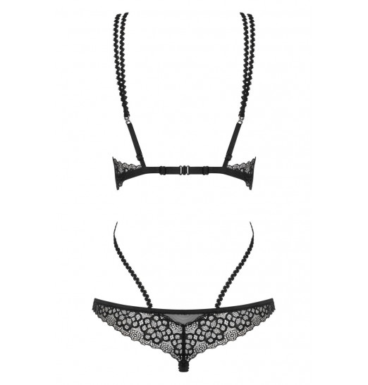 Соблазнительное боди Liferia с цветочным орнаментом