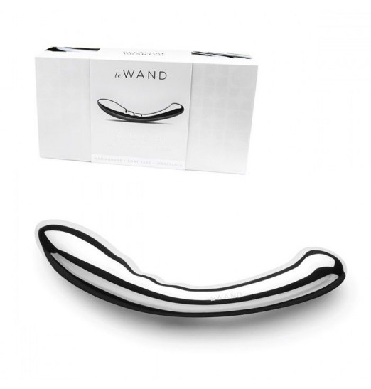 Серебристый утяжеленный стимулятор для точки G Arch - 19,7 см.