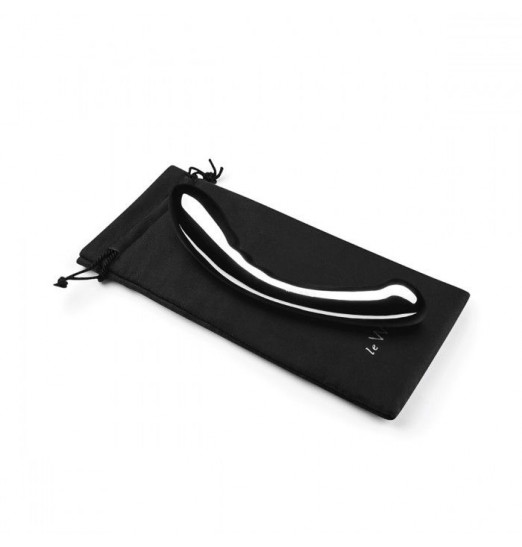 Серебристый утяжеленный стимулятор для точки G Arch - 19,7 см.