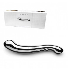 Серебристый утяжеленный фаллоимитатор Contour - 28,6 см.