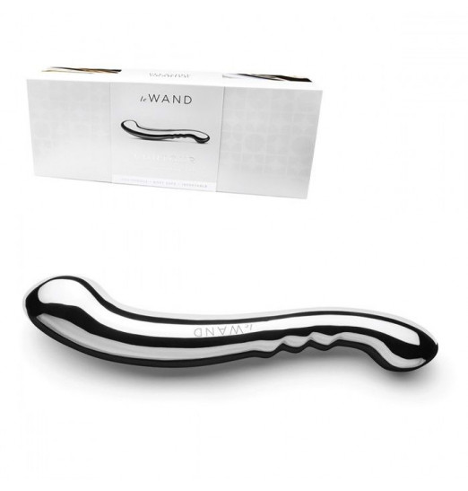 Серебристый утяжеленный фаллоимитатор Contour - 28,6 см.