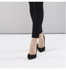 Серебристые браслеты на ноги Magnifique Feet Chain