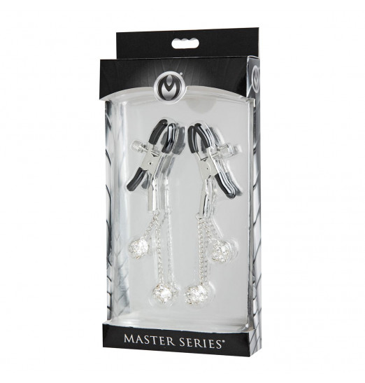 Зажимы на соски с подвесками Ornament Adjustable Nipple Clamps