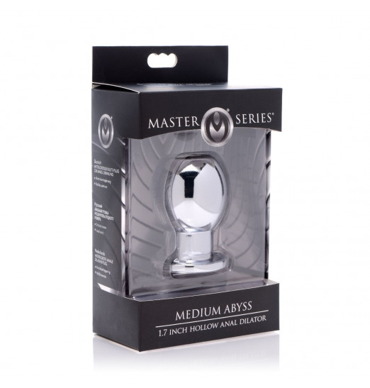 Средний анальный расширитель Medium Abyss 1.7 Inch Hollow Anal Dilator - 6,6 см. Средний анальный расширитель Medium Abyss 1.7 Inch Hollow Anal Dilator - 6,6 см.