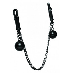 Зажимы для сосков с утяжелителями и цепочкой Clamps with Ball Weights and Chain
