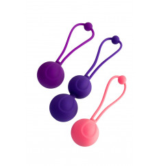 Набор из 3 вагинальных шариков BLOOM разного цвета