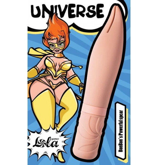 Бежевый мини-вибратор BonBon’s Powerful Spear - 15,2 см. Бежевый мини-вибратор BonBon’s Powerful Spear - 15,2 см.