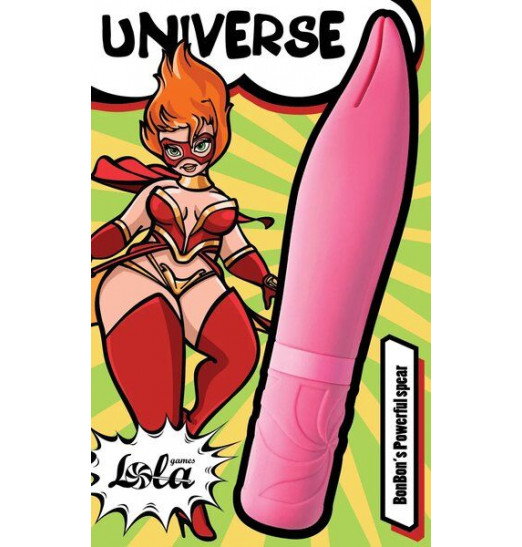 Розовый мини-вибратор BonBon’s Powerful Spear - 15,2 см. Розовый мини-вибратор BonBon’s Powerful Spear - 15,2 см.