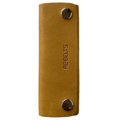 Коричневая кожаная ключница Rebelts