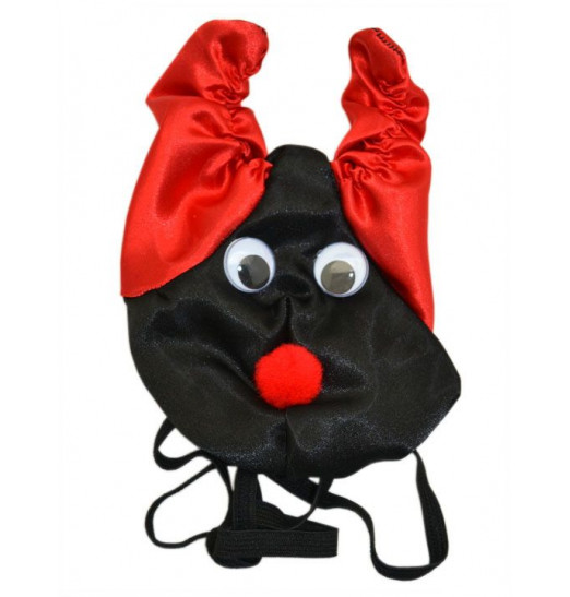 Черно-красные шаловливые мужские трусы «Дьявол»