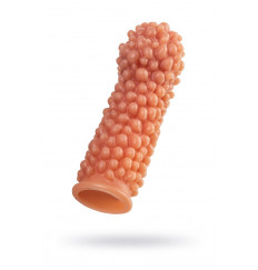 Телесная насадка с мягкими пузырьками - 16,5 см.