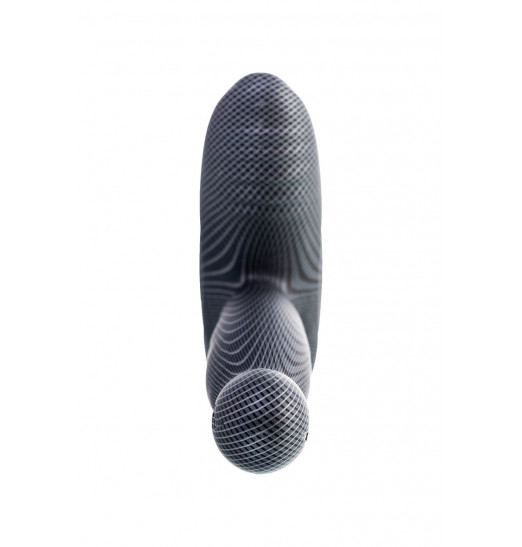 Черный вибростимулятор простаты Ancus с пультом ДУ