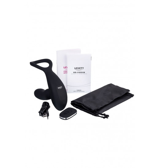 Черный стимулятор простаты Maud с вибрацией Черный стимулятор простаты Maud с вибрацией