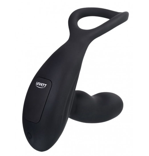 Черный стимулятор простаты Maud с вибрацией Черный стимулятор простаты Maud с вибрацией