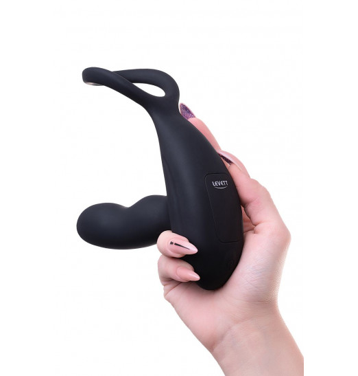 Черный стимулятор простаты Maud с вибрацией Черный стимулятор простаты Maud с вибрацией