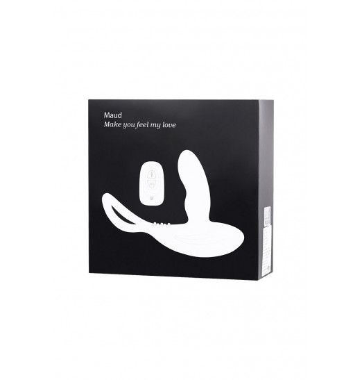 Черный стимулятор простаты Maud с вибрацией Черный стимулятор простаты Maud с вибрацией