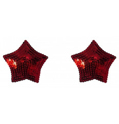 Красные пэстисы-звездочки Tempest