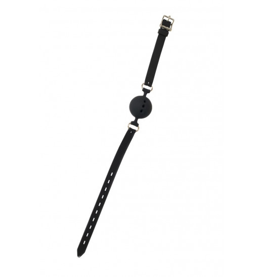 Черный кляп-шарик Charmer L