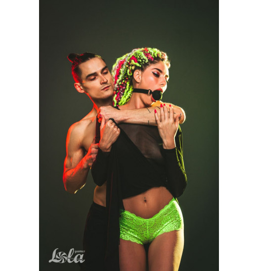 Черный кляп-шарик Charmer S