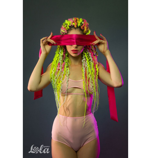 Розовая лента для связывания Wink - 152 см.