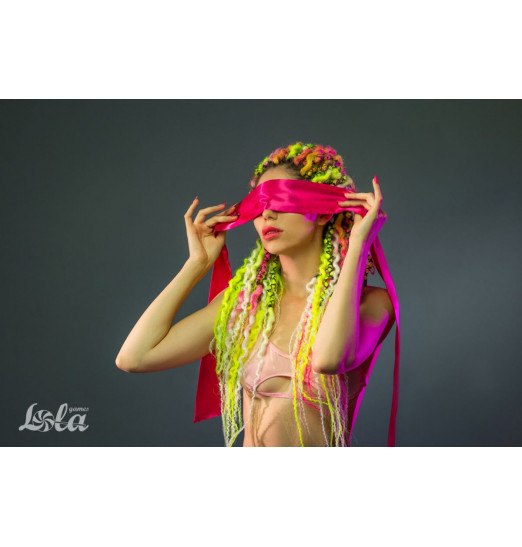 Розовая лента для связывания Wink - 152 см.