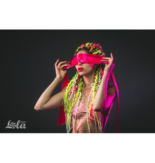 Розовая лента для связывания Wink - 152 см.