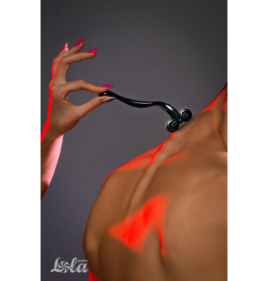 Черное колесо Вартенберга Heartbreaker - 17,5 см.