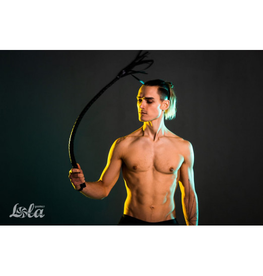 Черный кнут Bossy - 91 см.