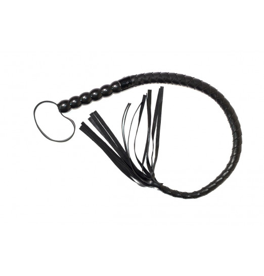 Черный кнут Bossy - 91 см.