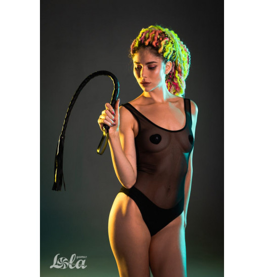 Черный кнут Royal - 85 см.