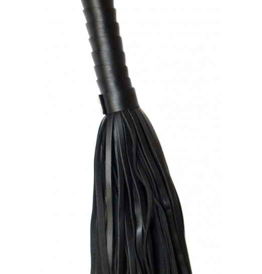 Черная плеть Delight - 70 см.