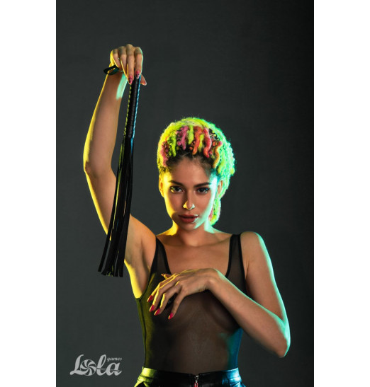 Черная плеть Rebel - 49 см.