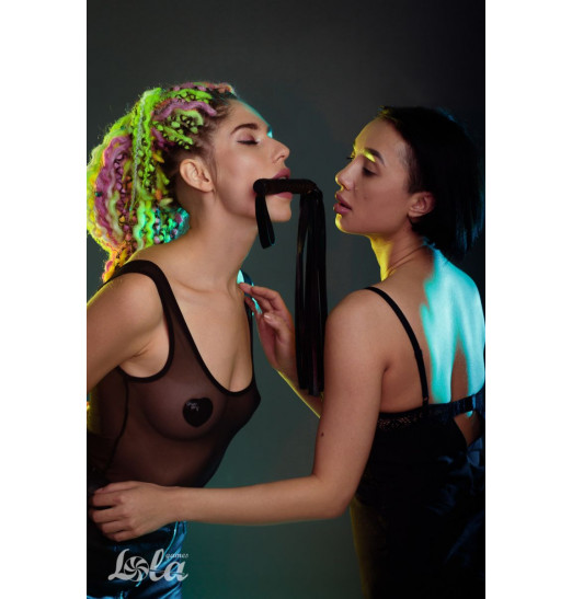 Черная плеть Rebel - 49 см.