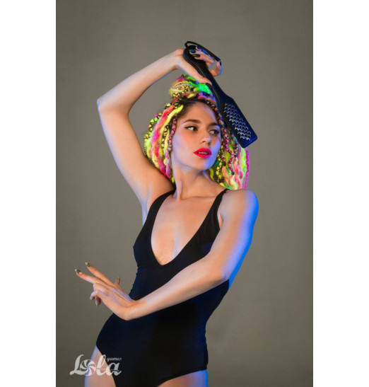 Шлепалка Hot Spot с заклепками - 32 см.